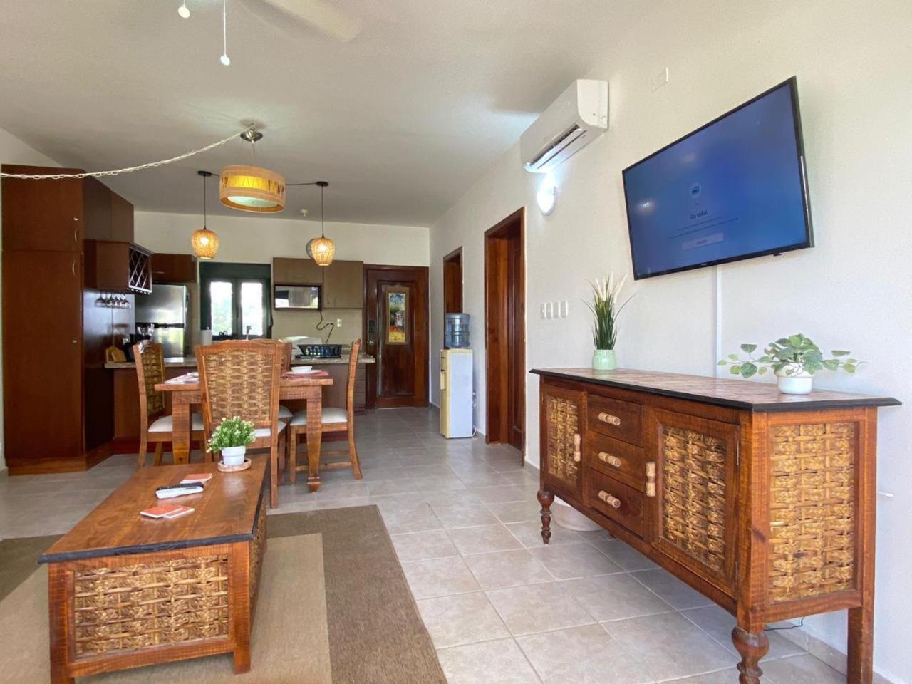 Apartamento Deluxe de 1 Quarto com Vista do Jardim