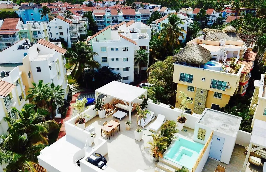 Luxurious Pent House Steps From The Beach H4 Los Corales Playa Bavaro-1