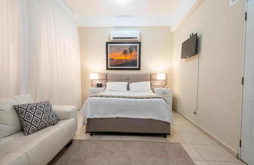 Acogedor Estudio 7 En La Zona Colonial-1