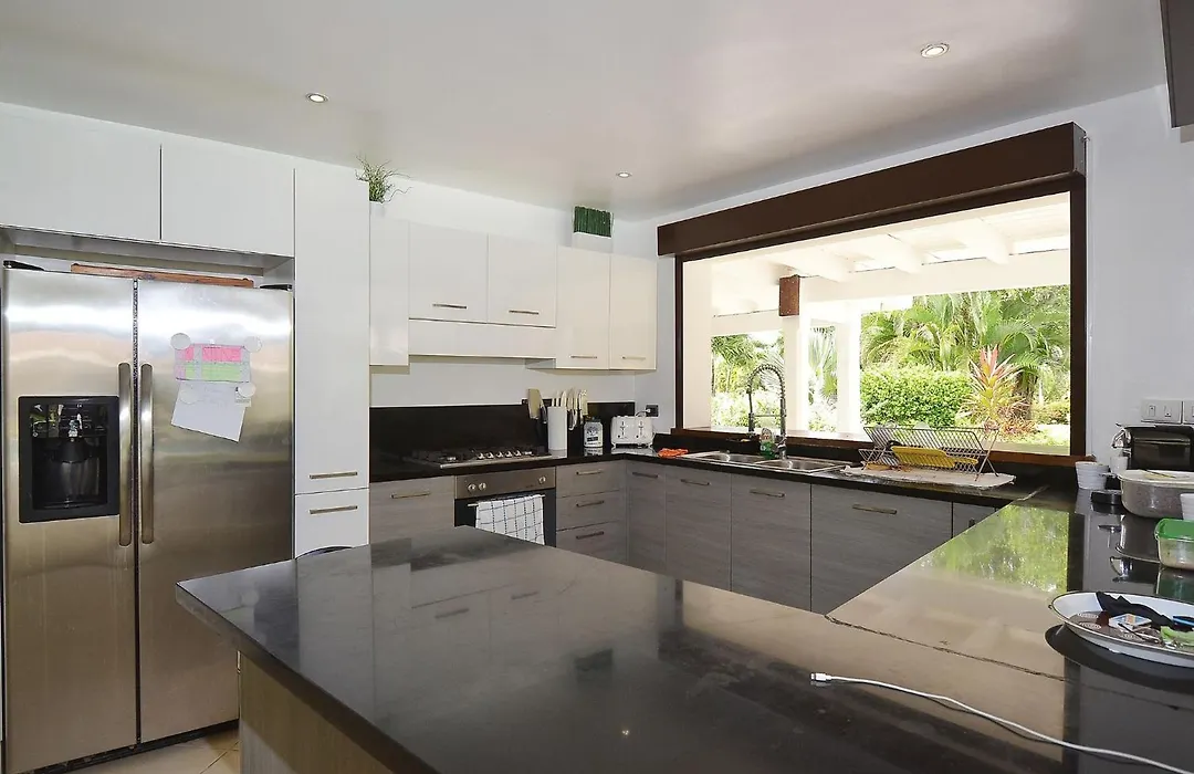 Las Terrenas Front Beach And Garden Villa With Private Staff-1