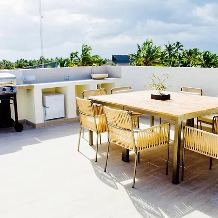 Luxurious Pent House Steps From The Beach H4 Los Corales Playa Bavaro-2