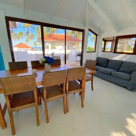 Playa Bavaro - Ocean View From Terrace Villa 9 Guests Wifi-2