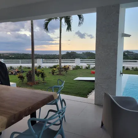 Seaview Room With Private Bathroom At Villa Ste With Infinity Pool-2