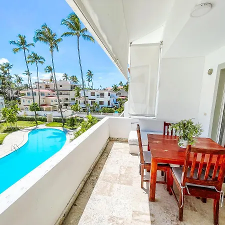 Vacation Villas & Apartments Long Term Rentals Bavaro Los Corales Wifi Bbq-2