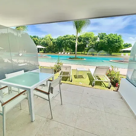Espectacular Apartamento En Cana Rock Star Acceso Directo A La Piscina Y Vista Golf G-115-2