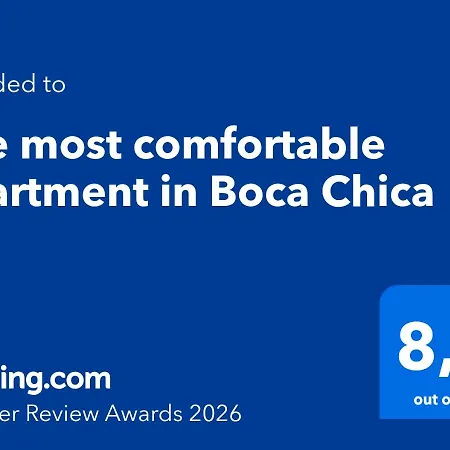 Modern Boca Chica Beach Apartment With Sea View-2