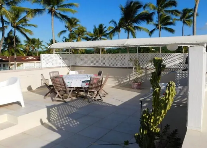 Haustierfreundliches 2 Bedrooms Appartement At Las Terrenas 20 M Away From The Beach With Sea View Enclosed Garden And Wifi