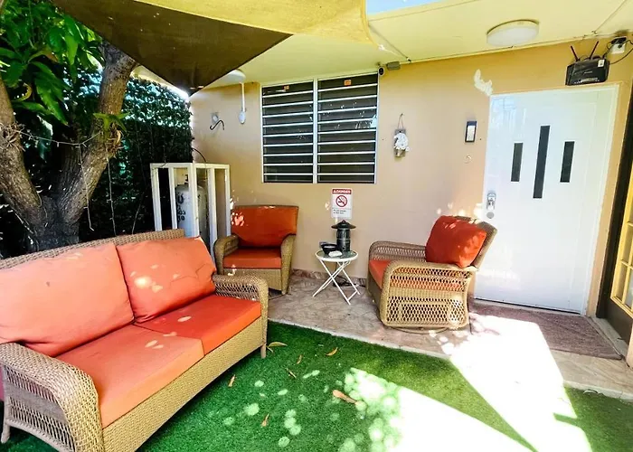 Pet friendly Homey Escape With Patio Access And Free Laundry Ponce