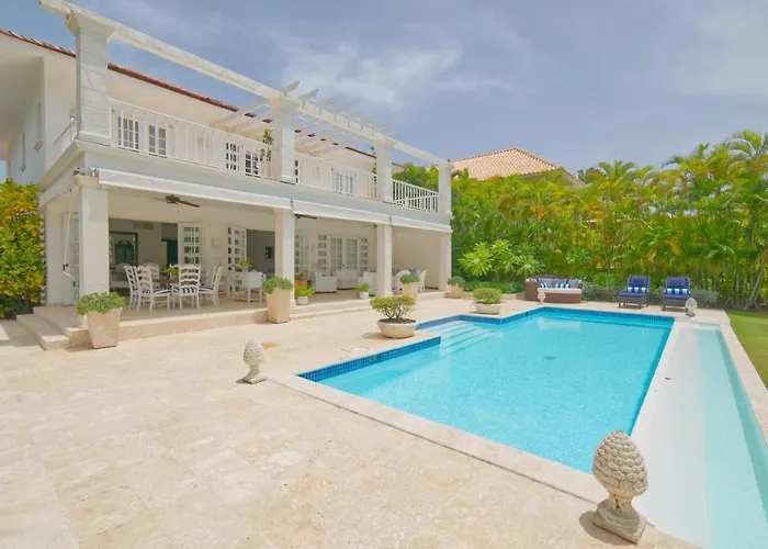 Cozy 4Bdr Villa In Luxury Beach Resort With Service Staff And View Of La Cana Golf Course Punta Cana