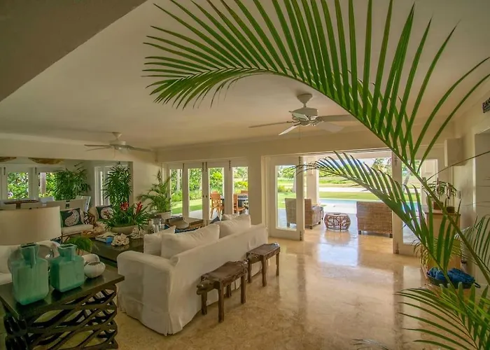 Luxury Golf-Front Villa With Golf Cart, Close To The Beach In Exclusive Resort Punta Cana