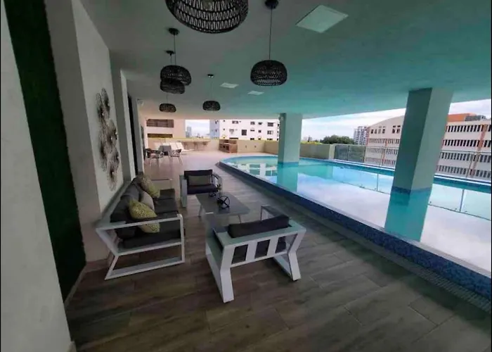 Bran New Luxury 1 Bdr - Pool - Cine- Saune - Gym - Wifi Santo Domingo admite animales