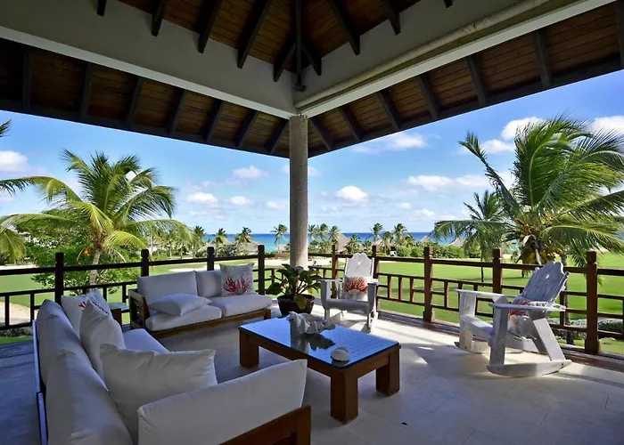 Ocean And Golf View 5-Bedroom Villa With Unique Tropical Style Punta Cana