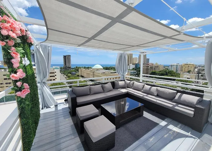 Amazing Ocean View Penthouse, 4 Bdrms, 4.5 Bths Appartamento Santo Domingo
