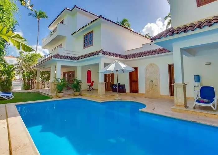 Punta Can 7Br Twin Villas Walking To Beach + Free Bonus Punta Cana aceita animais de estimação