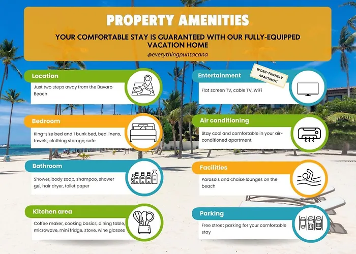 Huisdiervriedelijke Modern Apartments In Los Corales - Bavaro Beach Punta Cana