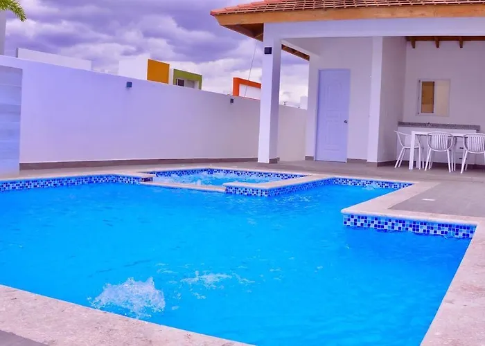 Villa Caleta Pool & Heated Jacuzzi La Romana admite animales