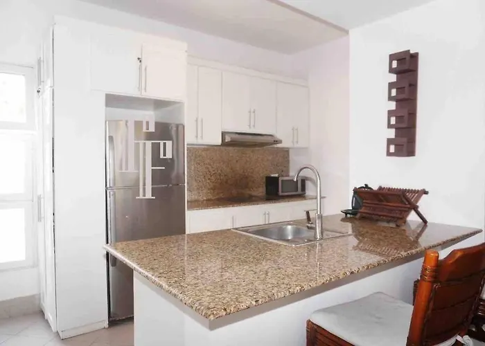 Appartement Lujoso Apartamento Frente Al Mar - Palmeraie Plb à Las Terrenas acceptant les animaux