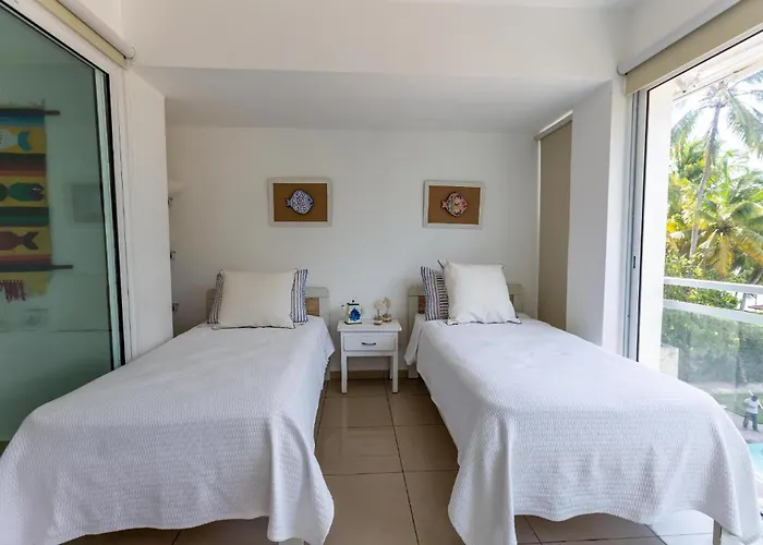 Beachfront 4Beds Jacuzzi Privacy Full Kitchen Juan Dolio