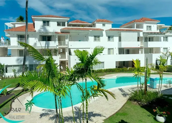 Roof Terrace! Sea View Deluxe E2, 2 Bedroom Pool View Punta Cana