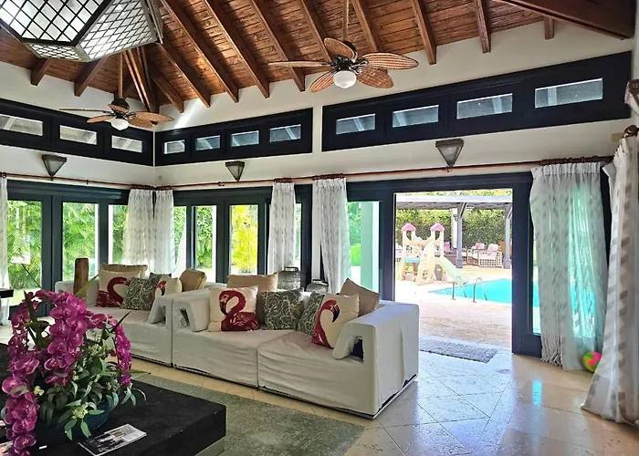 Hermosa Villa En Casa De Campo La Romana acceptant les animaux