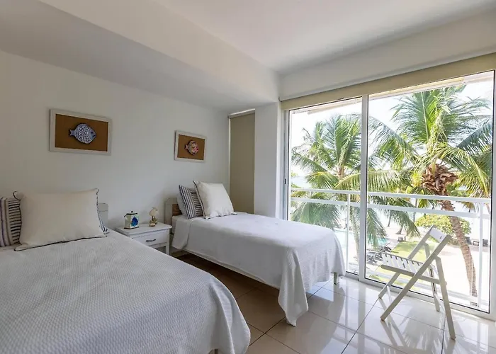 Beachfront 4Beds Jacuzzi Privacy Full Kitchen Juan Dolio